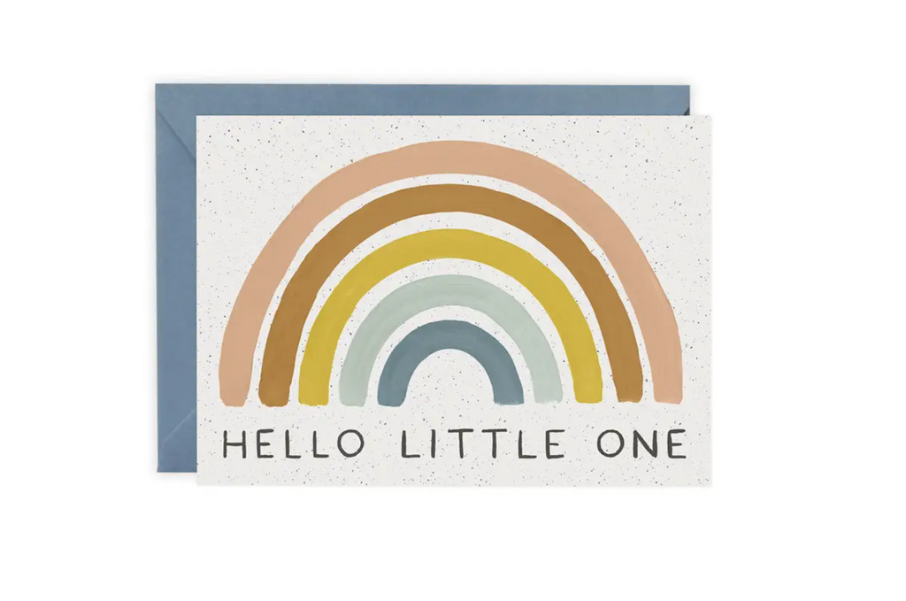 Rainbow Baby (Hello Little One) - Card Little Roo Co